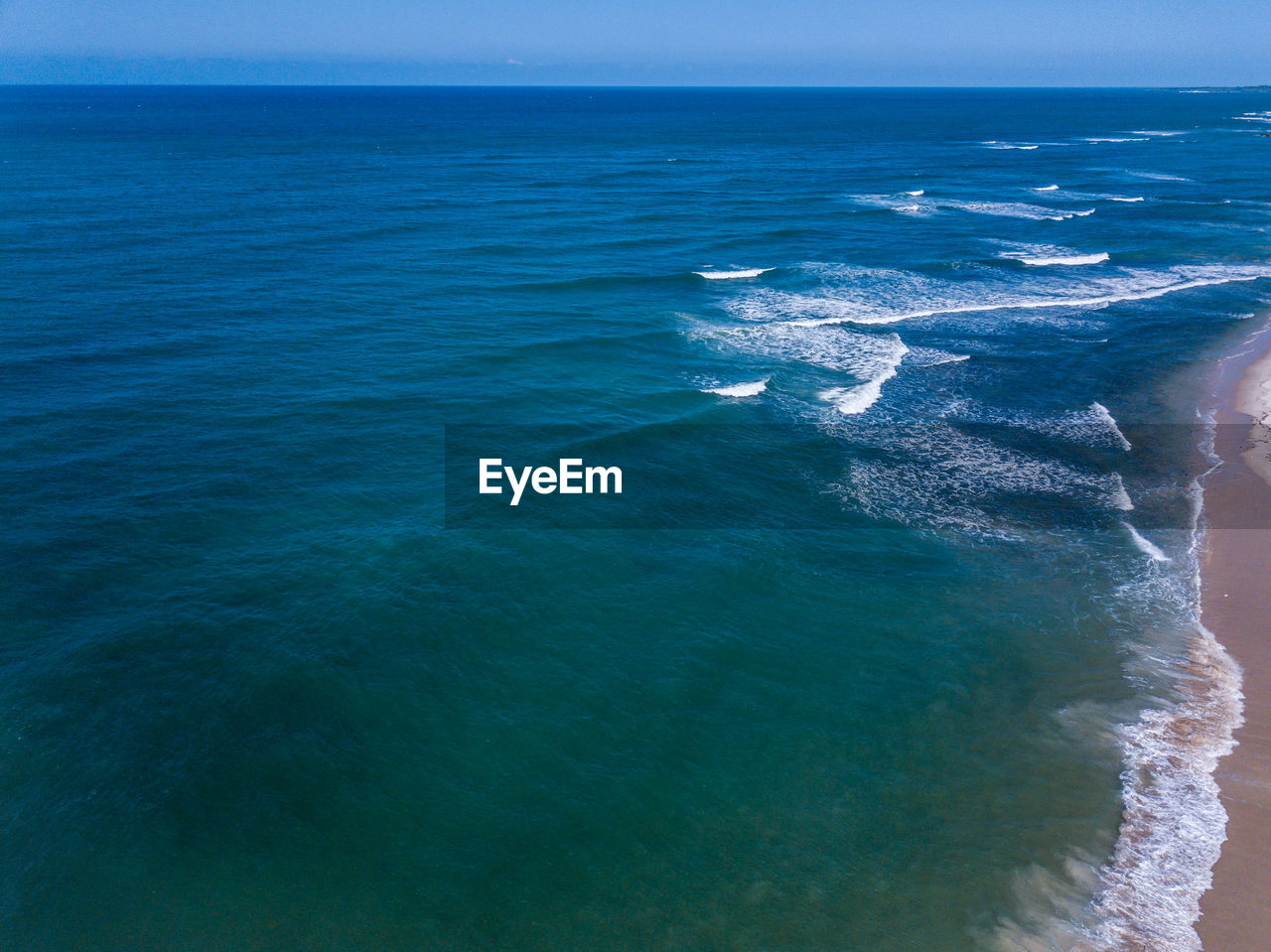 AERIAL VIEW OF SEA