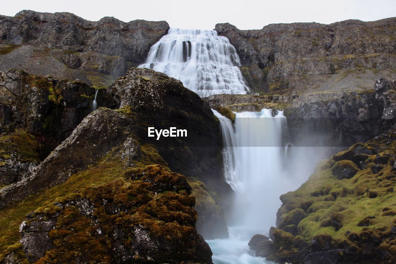 Waterfall in iceland 