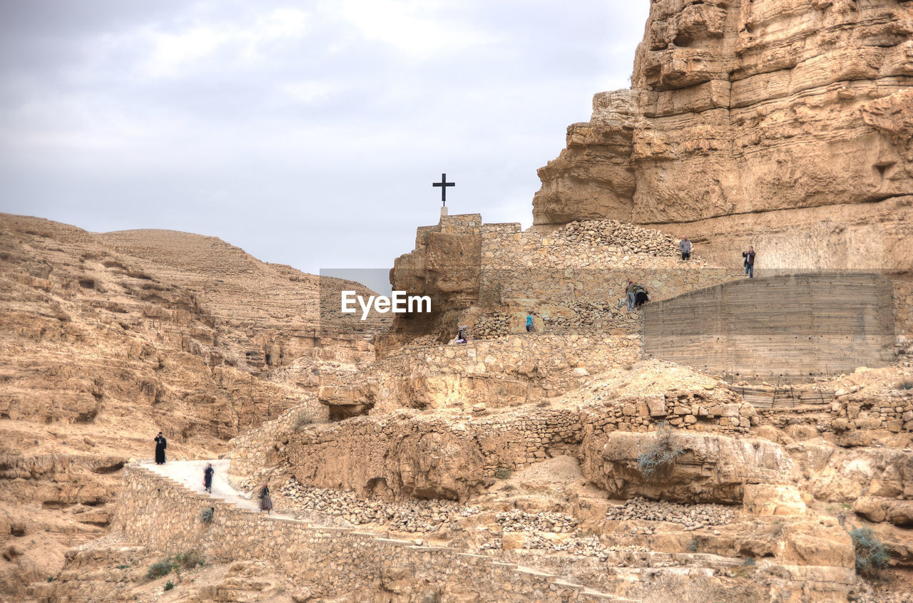 VIEW OF ROCK FORMATIONS