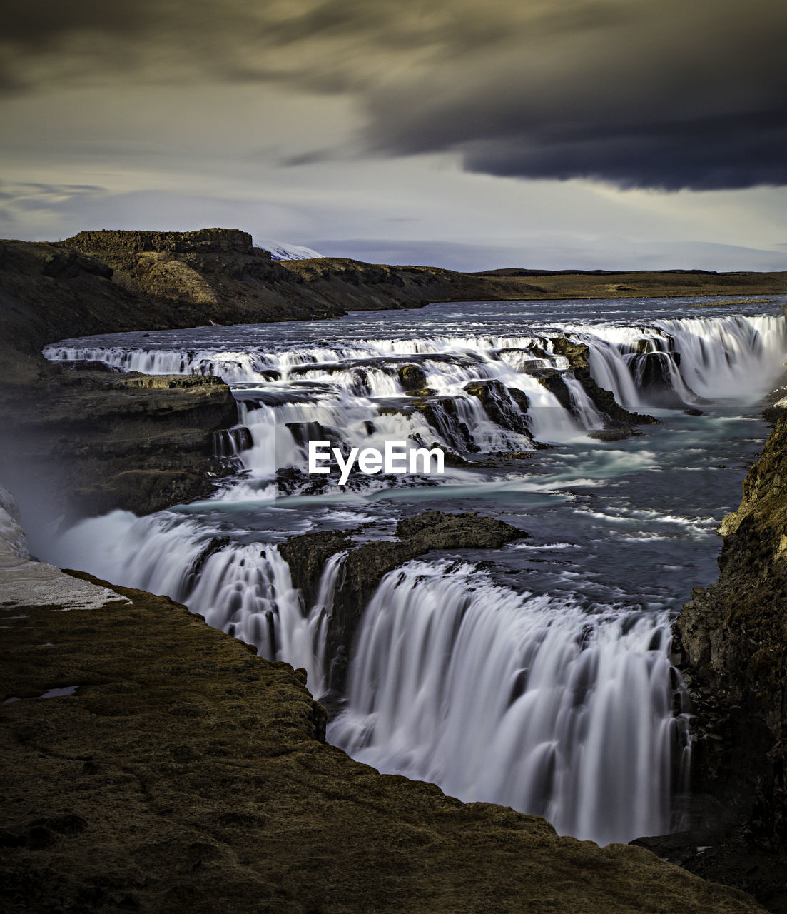 Scenic view of river against sky