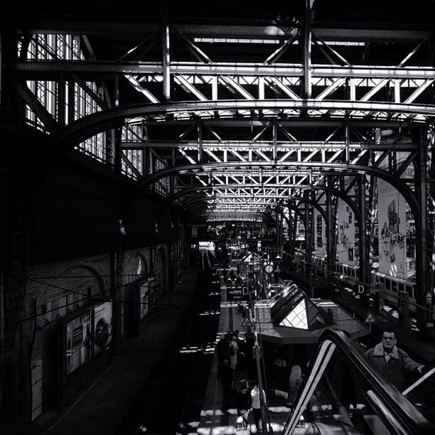 RAILROAD TRACKS IN CITY