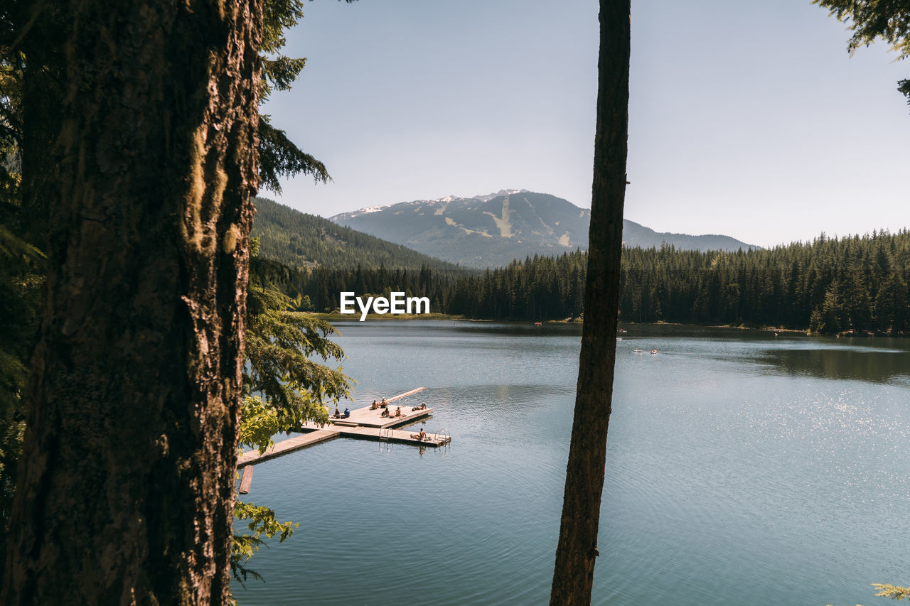 The lost lake, whistler, bc, canada. this photo was taken in july 2022.