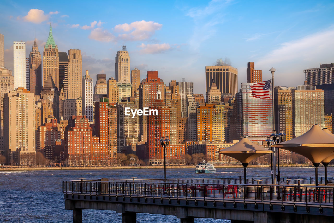 modern buildings in city against sky