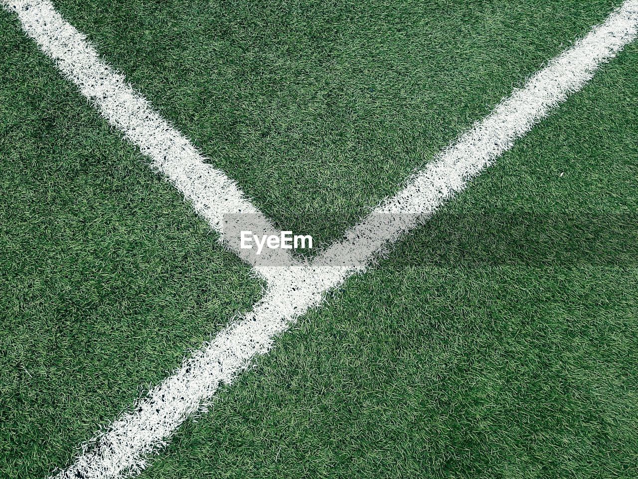 FULL FRAME OF SOCCER FIELD