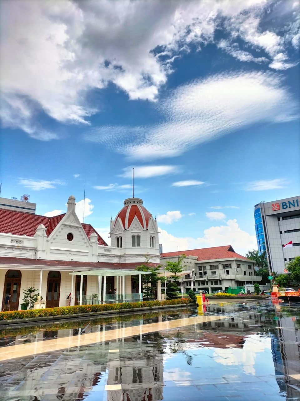 architecture, building exterior, built structure, sky, water, cloud, travel destinations, reflection, nature, building, city, cityscape, travel, landmark, vacation, religion, tourism, no people, place of worship, outdoors, blue, history, the past, town, day, urban area, belief