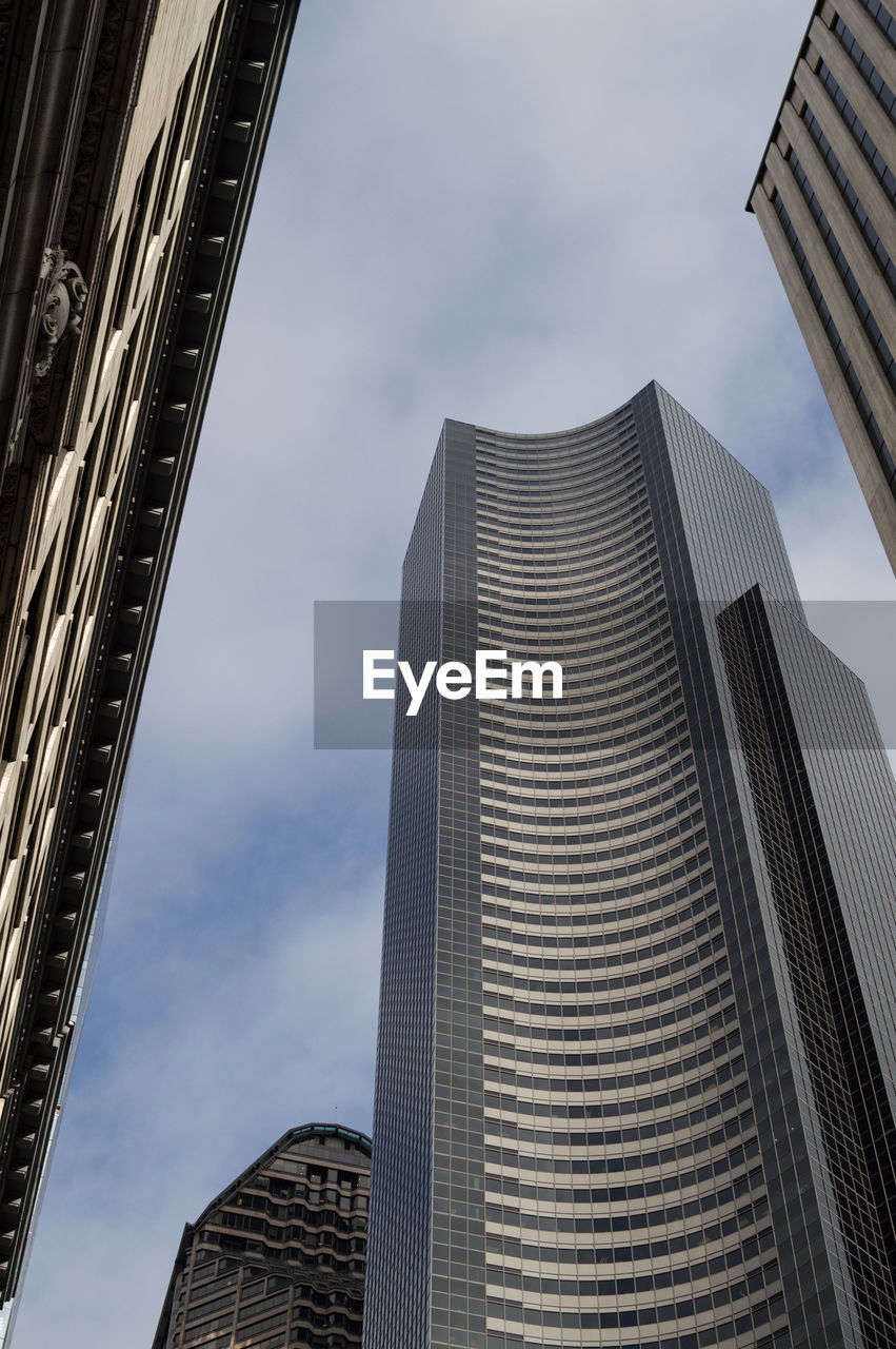 High rises, office buildings in downtown seattle, washington, usa