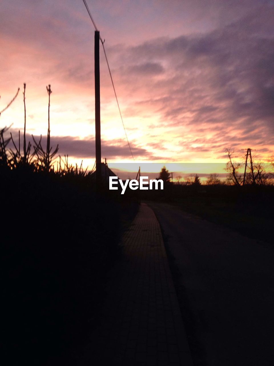 VIEW OF DRAMATIC SKY DURING SUNSET