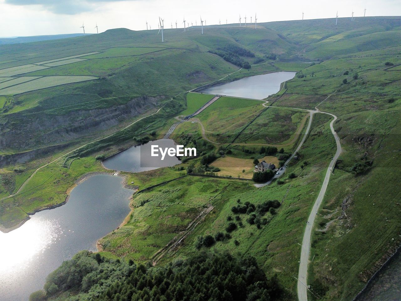 HIGH ANGLE VIEW OF LANDSCAPE