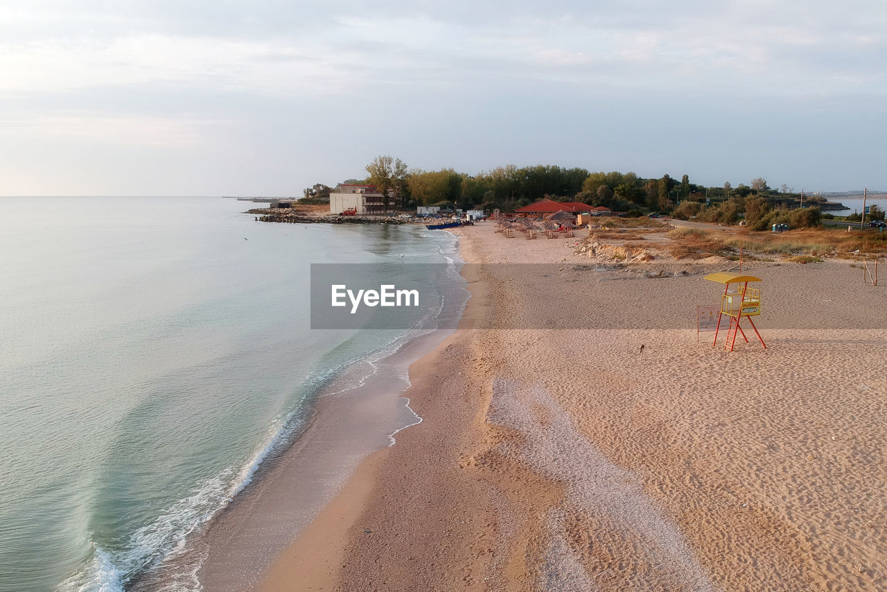 PANORAMIC VIEW OF SEA AGAINST SKY