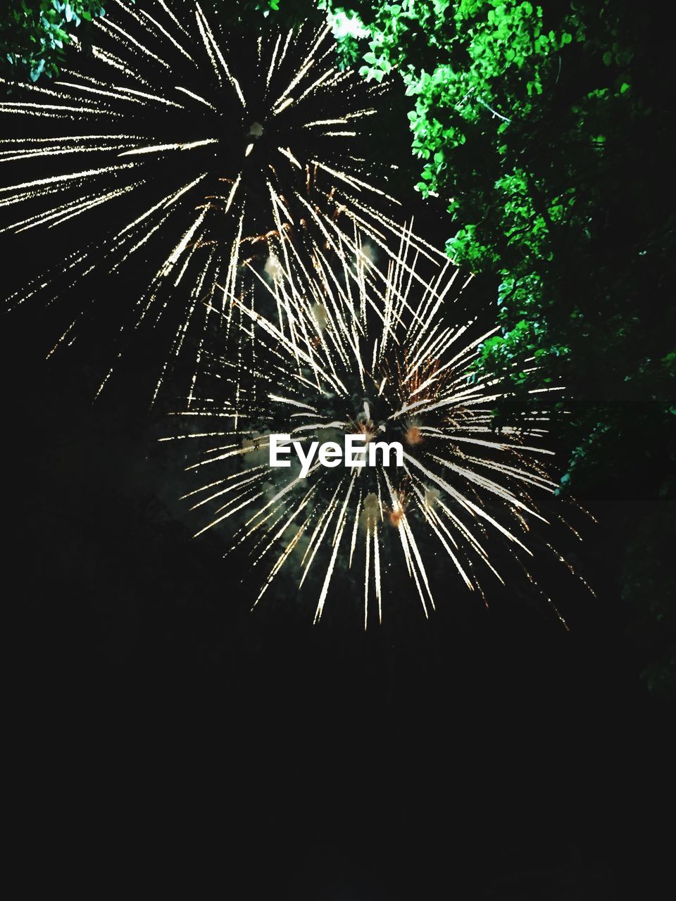 LOW ANGLE VIEW OF FIREWORKS AGAINST SKY