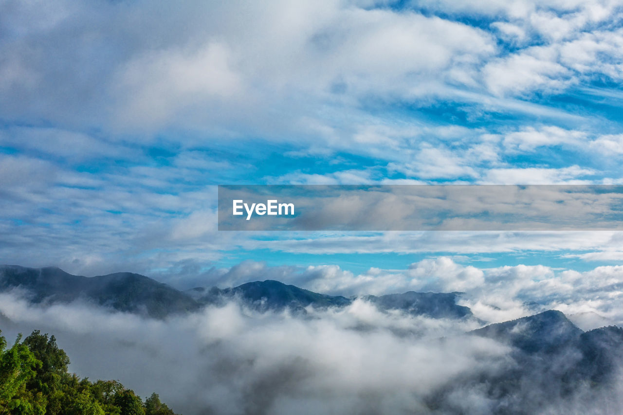 Low angle view of clouds in sky