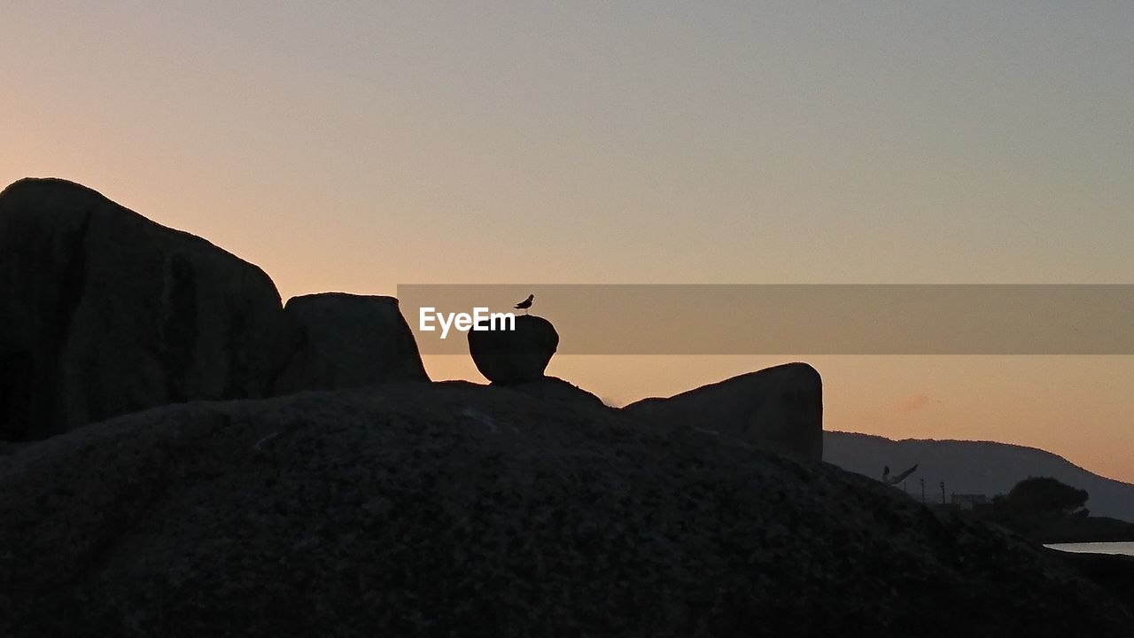 SILHOUETTE OF MAN IN SUNLIGHT