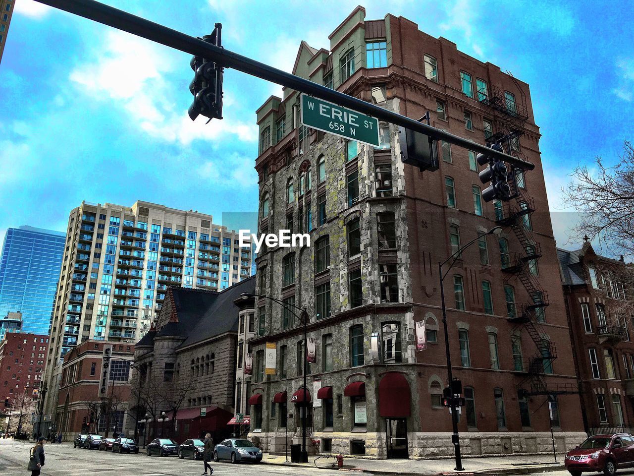 LOW ANGLE VIEW OF CITY BUILDINGS