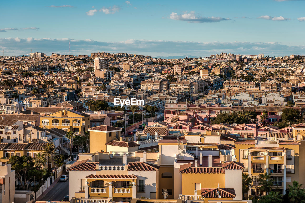 Aerial view of cityscape