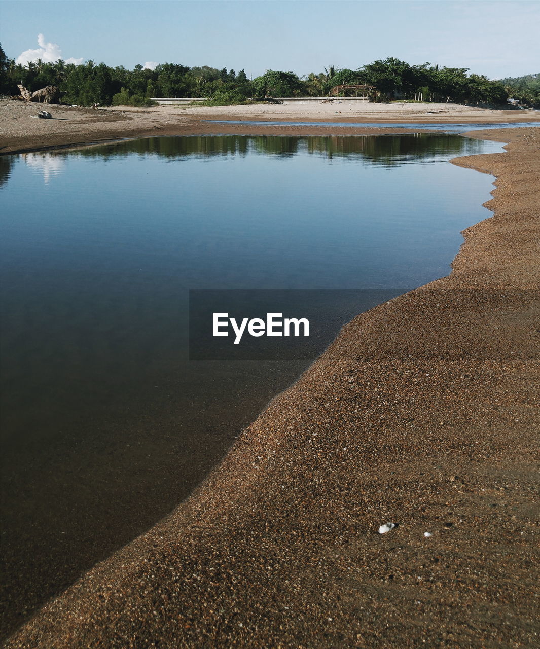 Scenic view of lake