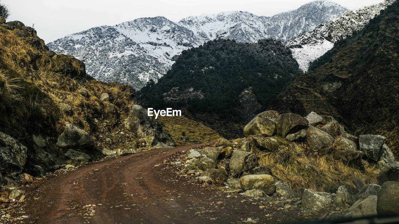 SCENIC VIEW OF MOUNTAIN RANGE AGAINST SKY