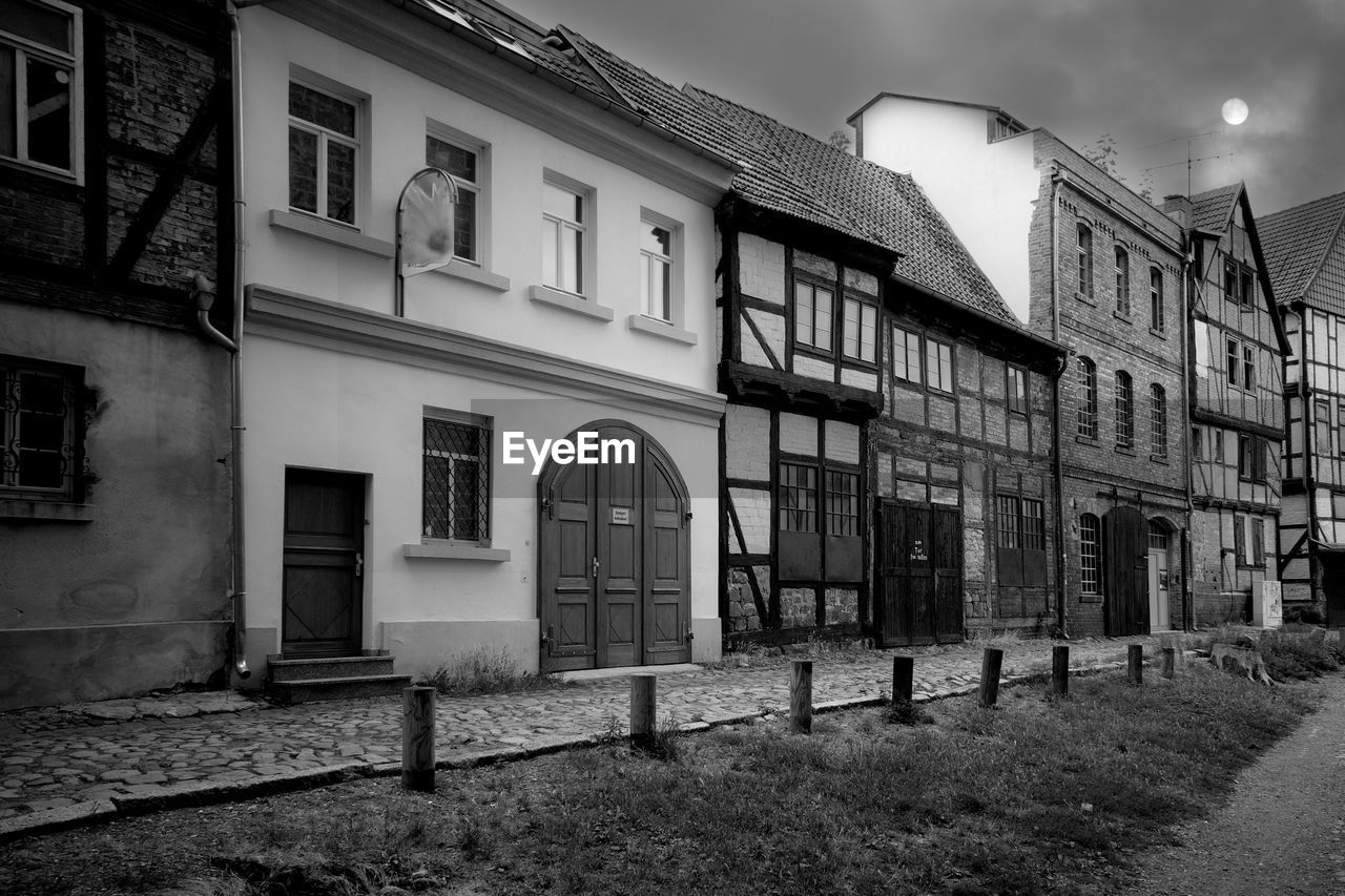 BUILDINGS AGAINST SKY