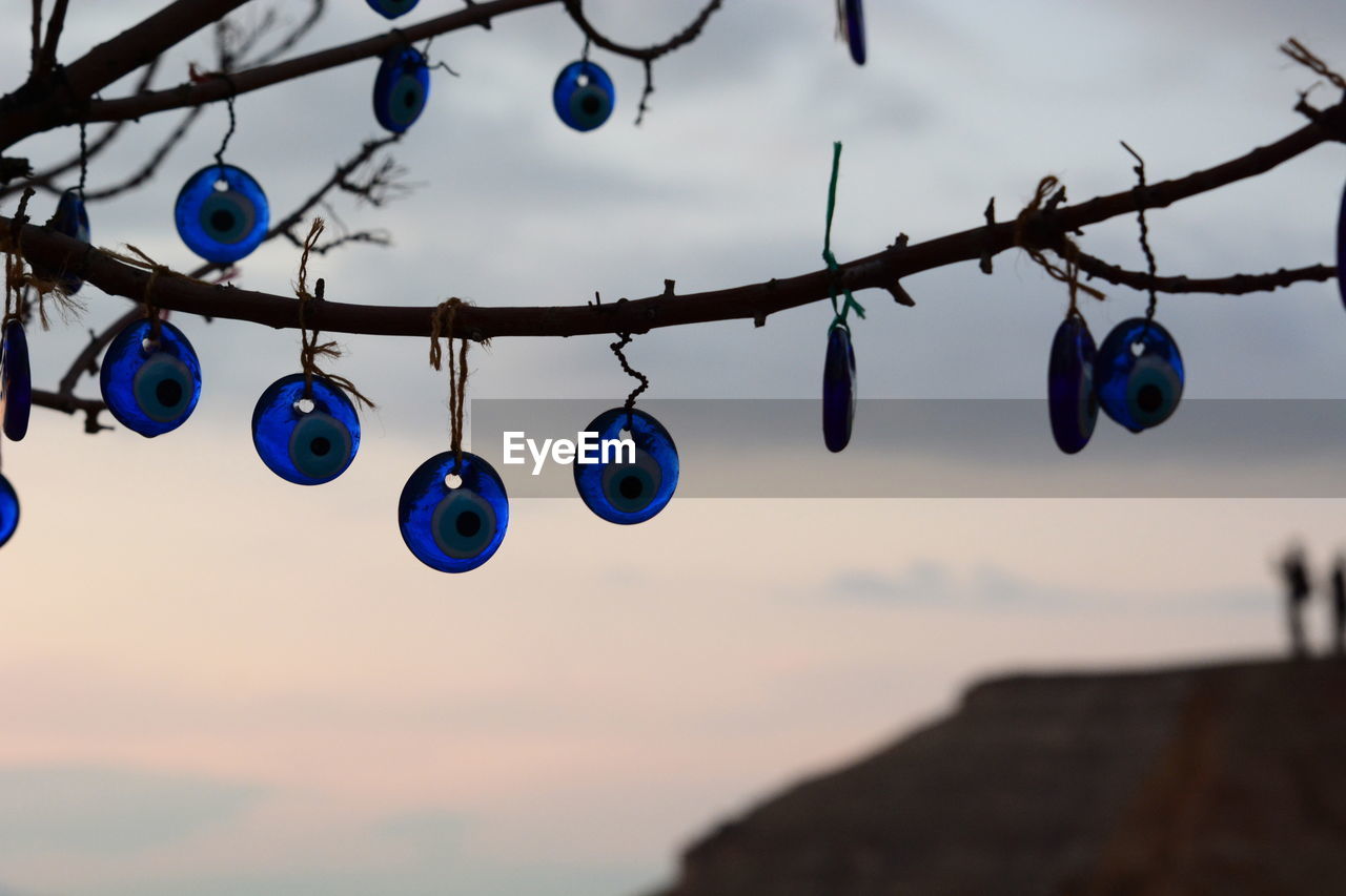 Nazars, traditional amulets against evileye. cappadocia. turkey