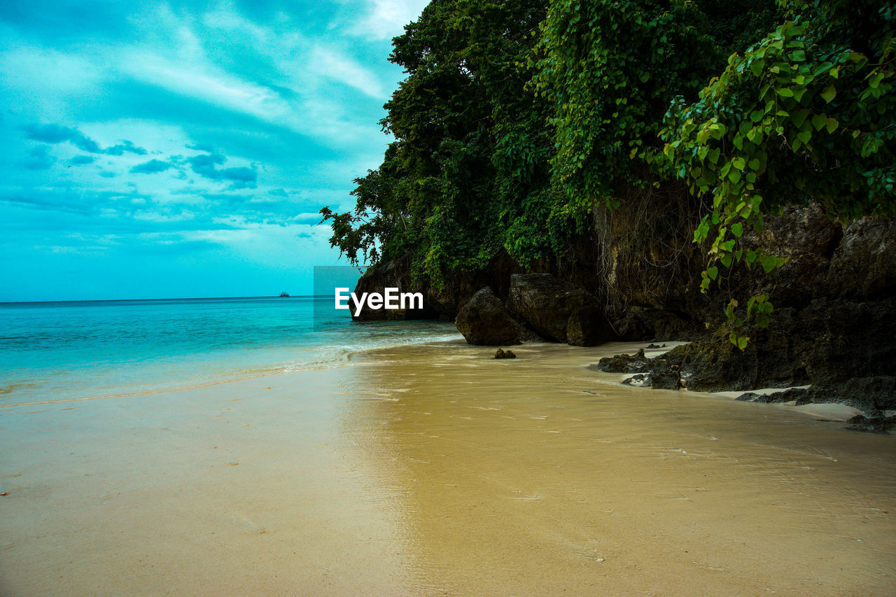 Blue bay / teluk biru, banyuwangi, indonesia