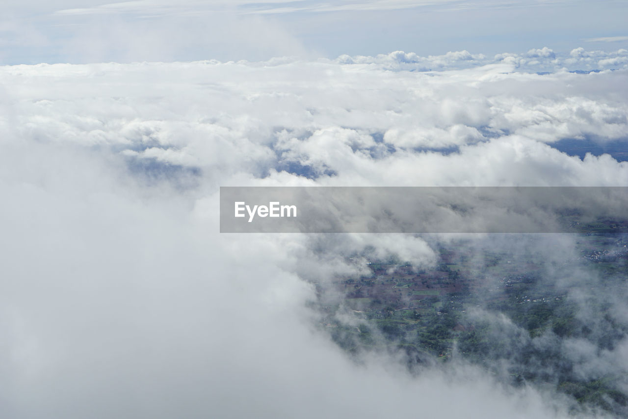 Low angle view of clouds in sky