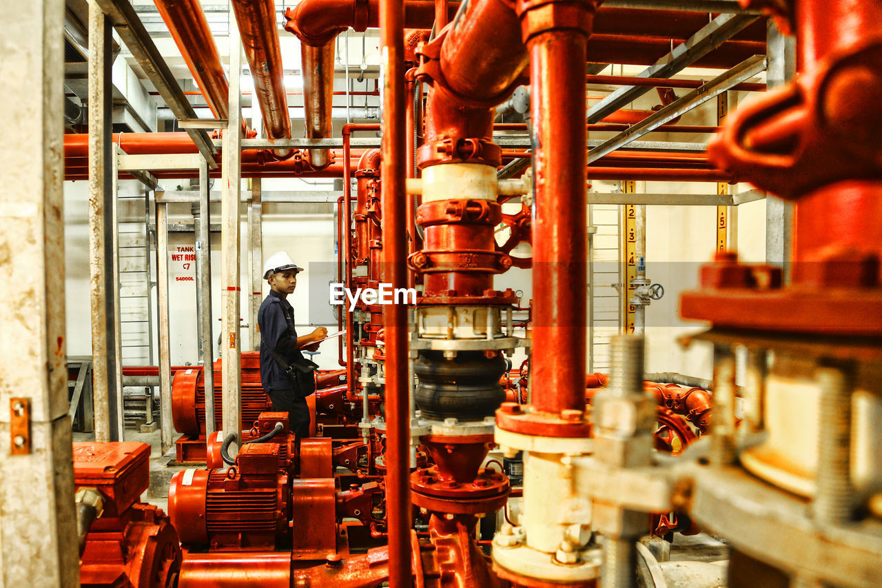 Man working in factory