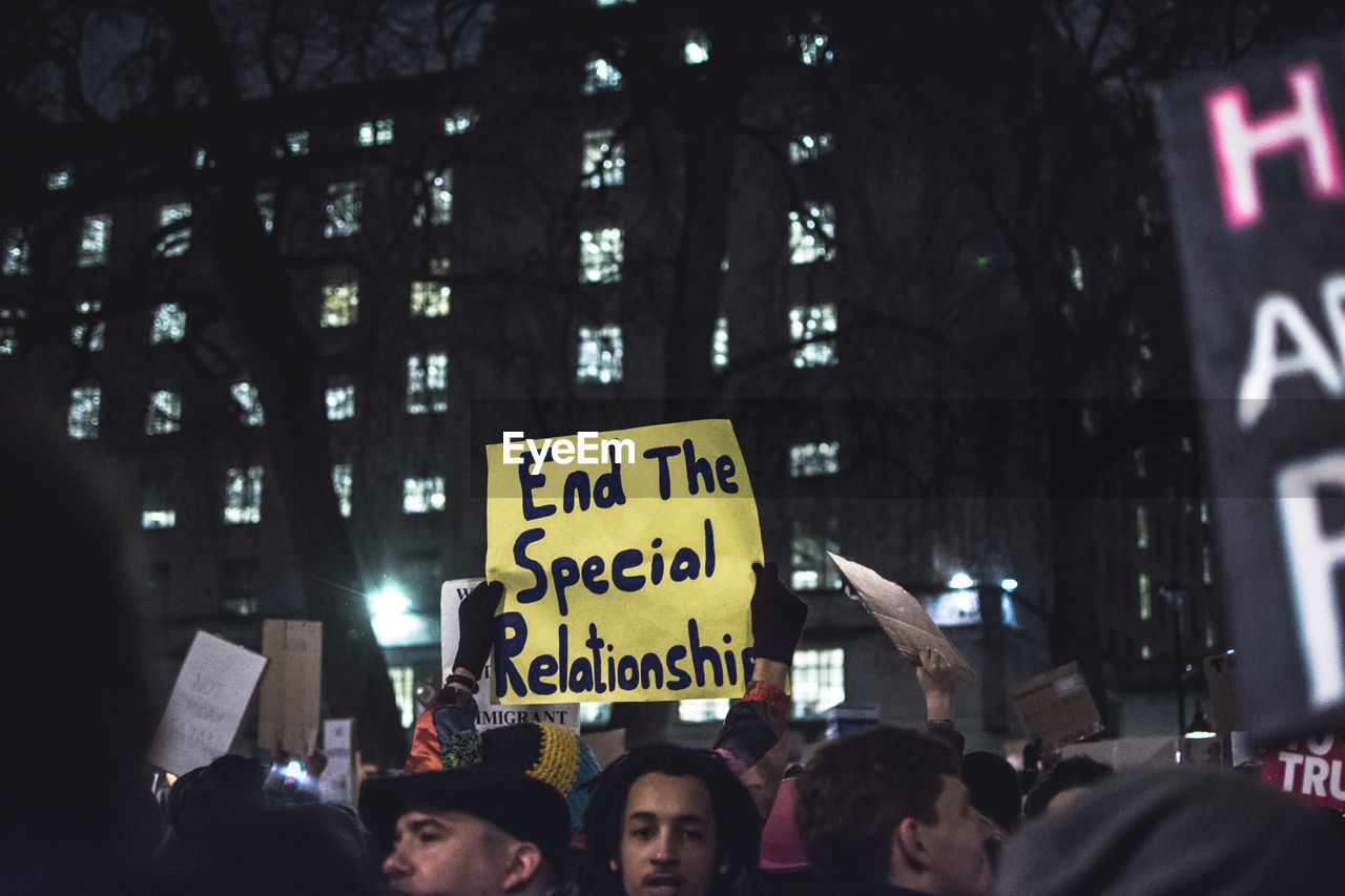 GROUP OF PEOPLE ON THE STREET