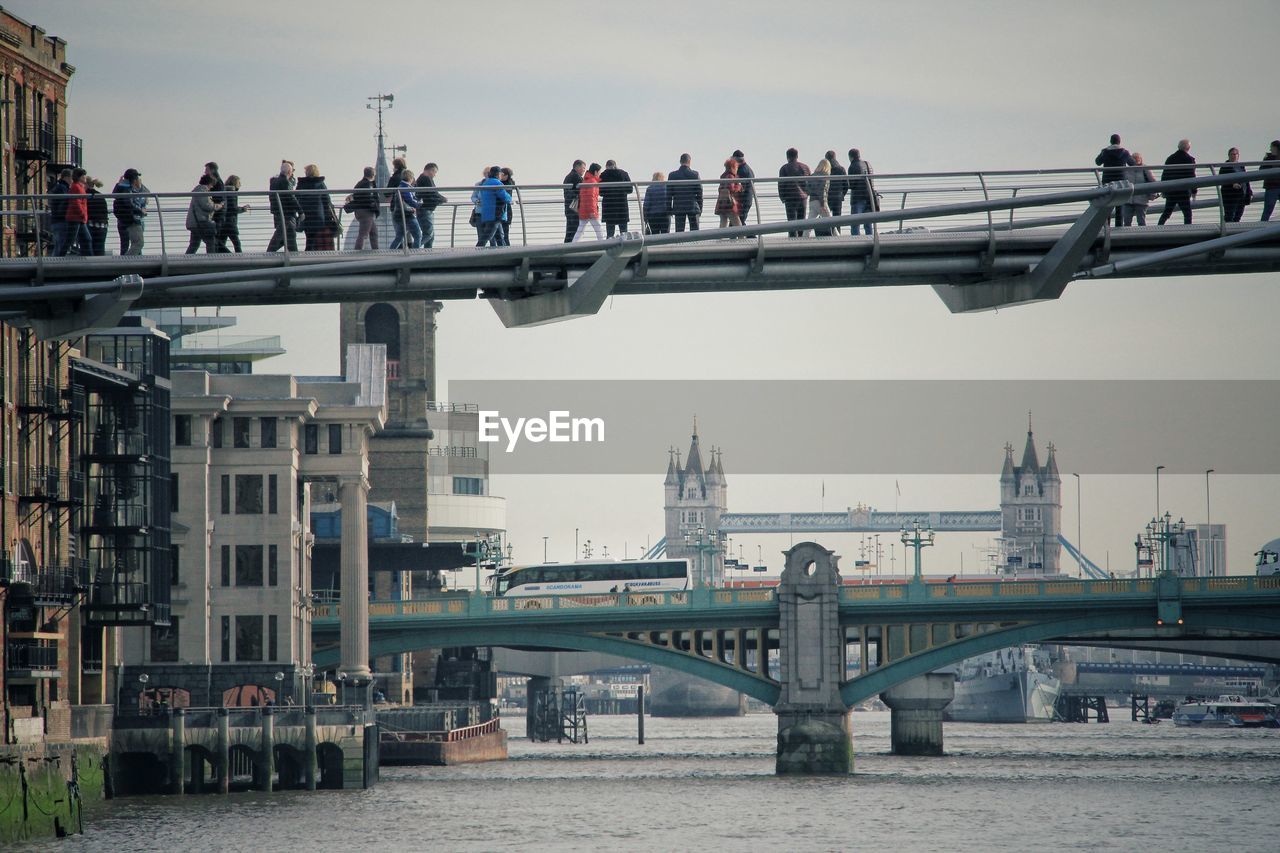 VIEW OF BRIDGE OVER RIVER