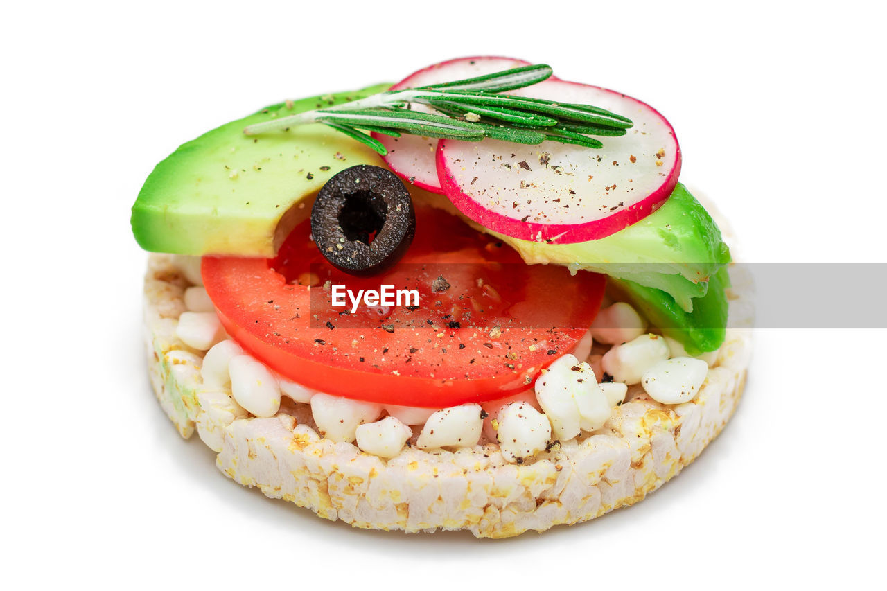 food and drink, food, healthy eating, vegetable, fruit, tomato, dish, white background, fast food, bread, freshness, wellbeing, cut out, meal, cheese, sandwich, produce, studio shot, indoors, snack, baked, no people, lunch, onion, breakfast, cuisine, dairy