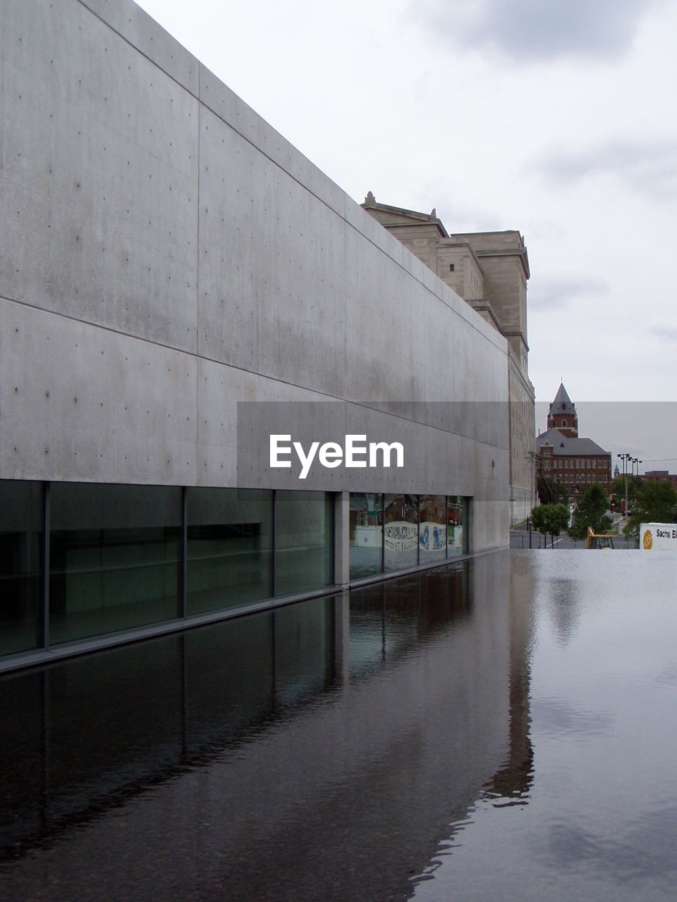 REFLECTION OF BUILT STRUCTURES IN WATER