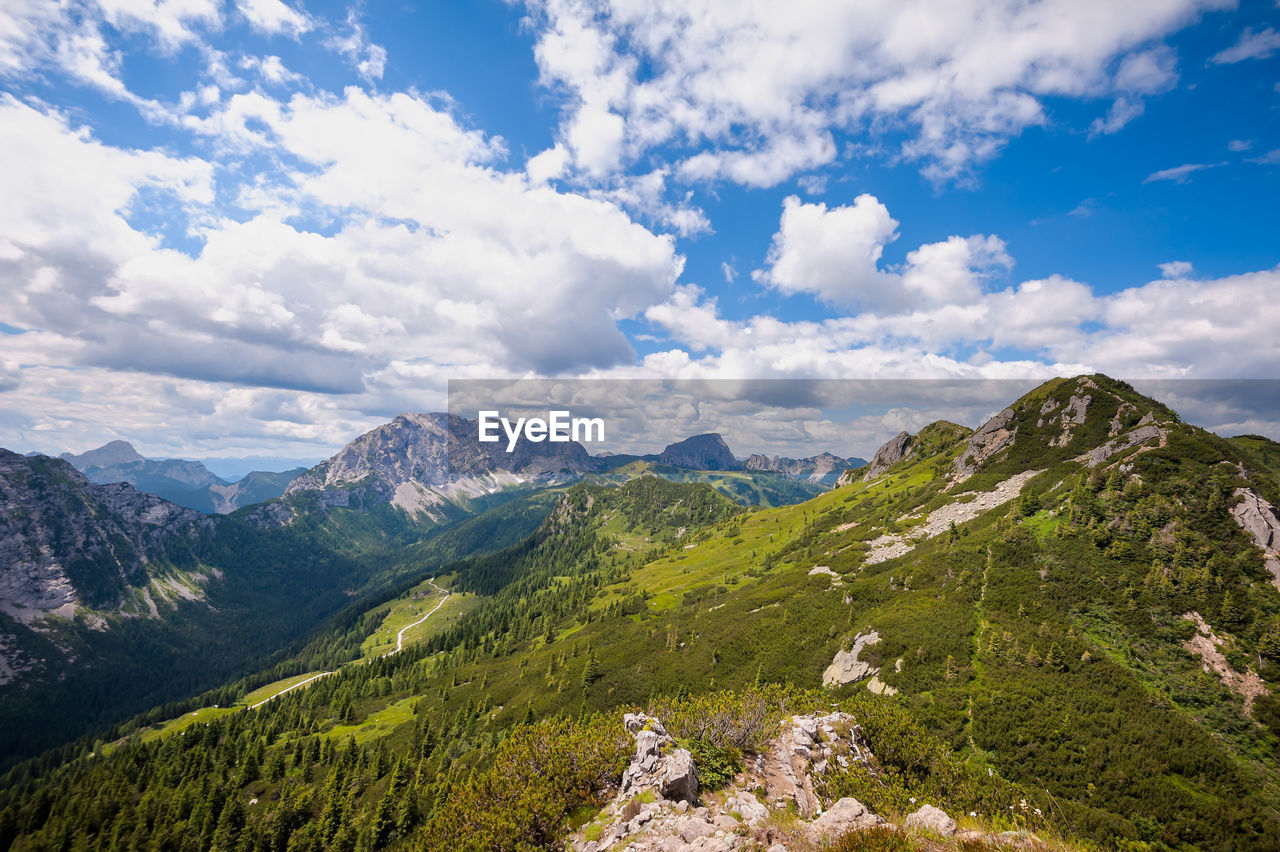 SCENIC VIEW OF MOUNTAIN AGAINST SKY