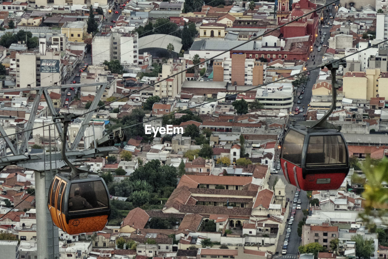 AERIAL VIEW OF CITYSCAPE