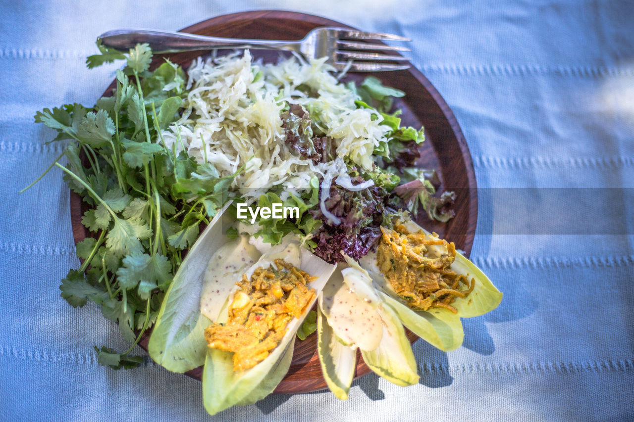 Close-up of food in plate