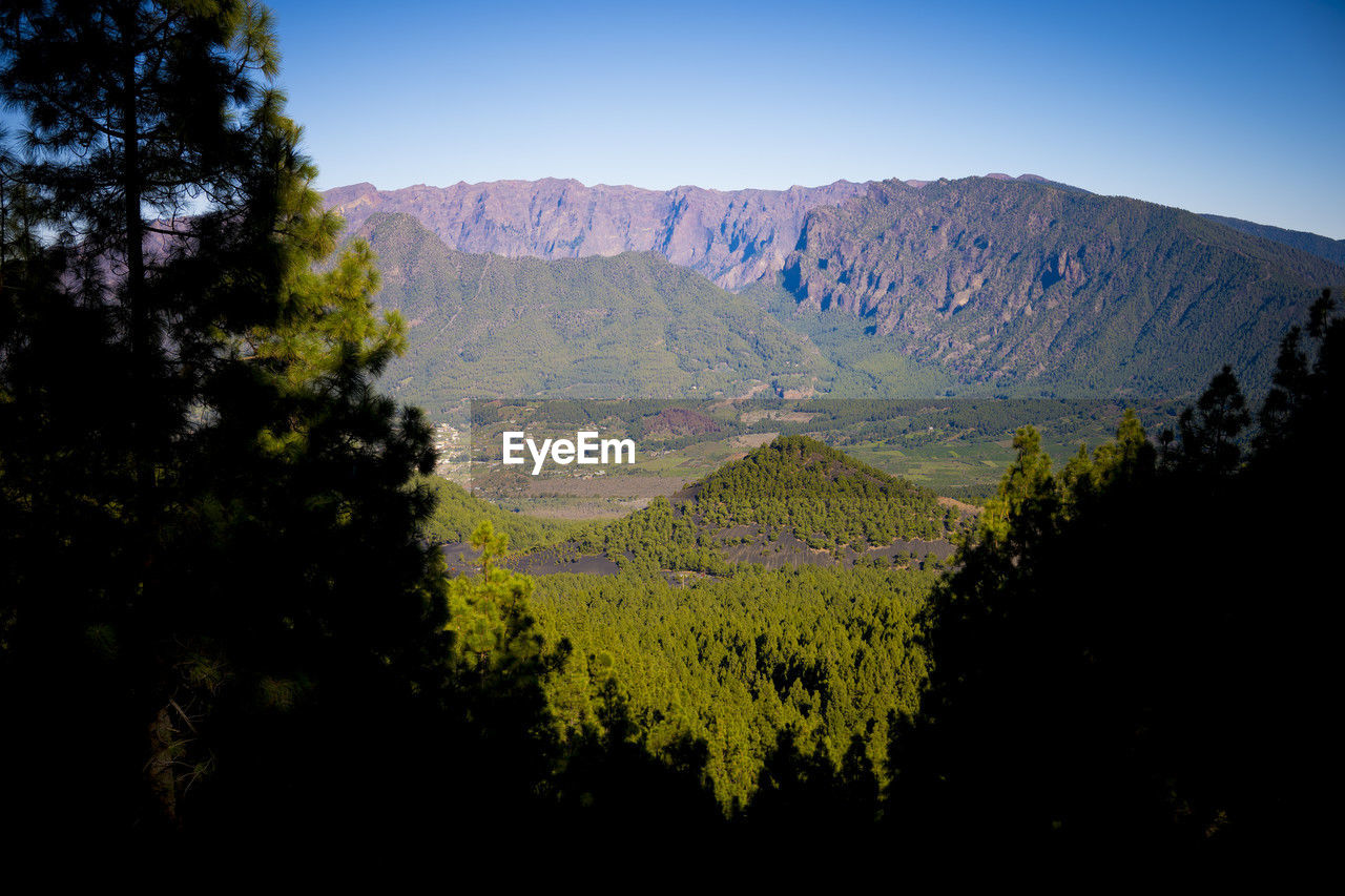 nature, plant, tree, mountain, landscape, scenics - nature, environment, beauty in nature, land, sky, no people, wilderness, tranquility, mountain range, tranquil scene, autumn, non-urban scene, outdoors, leaf, travel destinations, morning, travel, blue, forest, day, growth, clear sky, valley