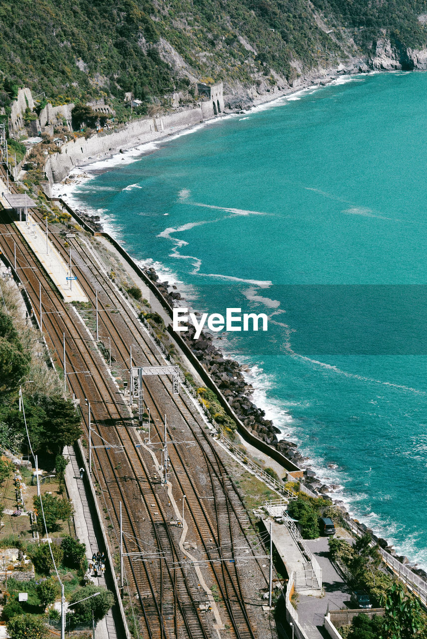 Railway of cinque terre