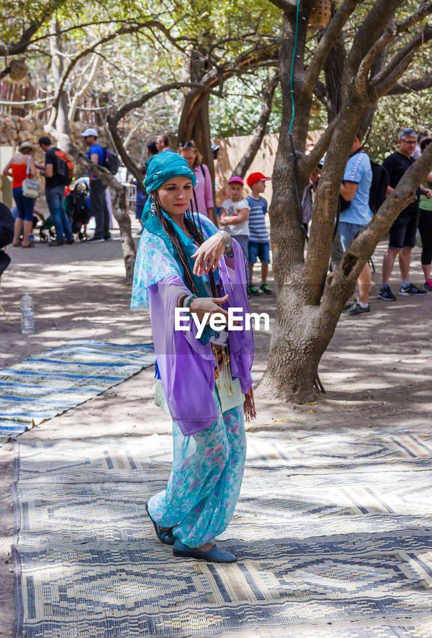 PEOPLE IN PARK DURING FESTIVAL