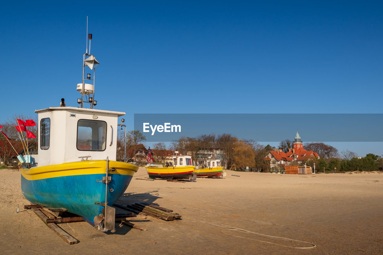 Fishing harbor in sopot