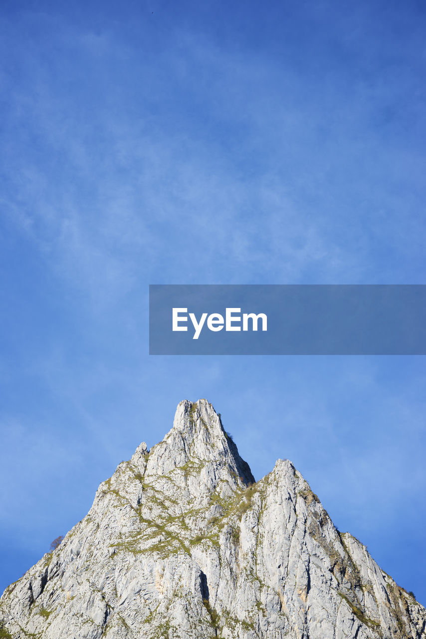 Peak in lescun cirque, aspe valley in france.