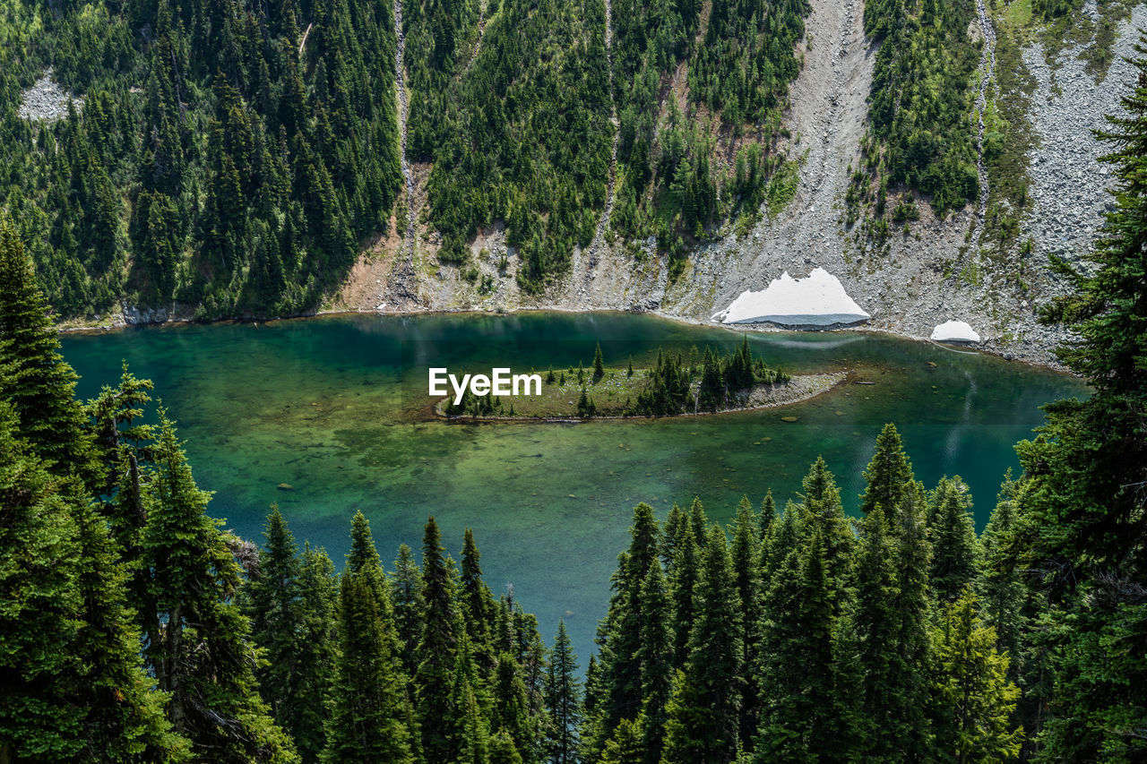 Hiking scenes in the beautiful north cascades wilderness.