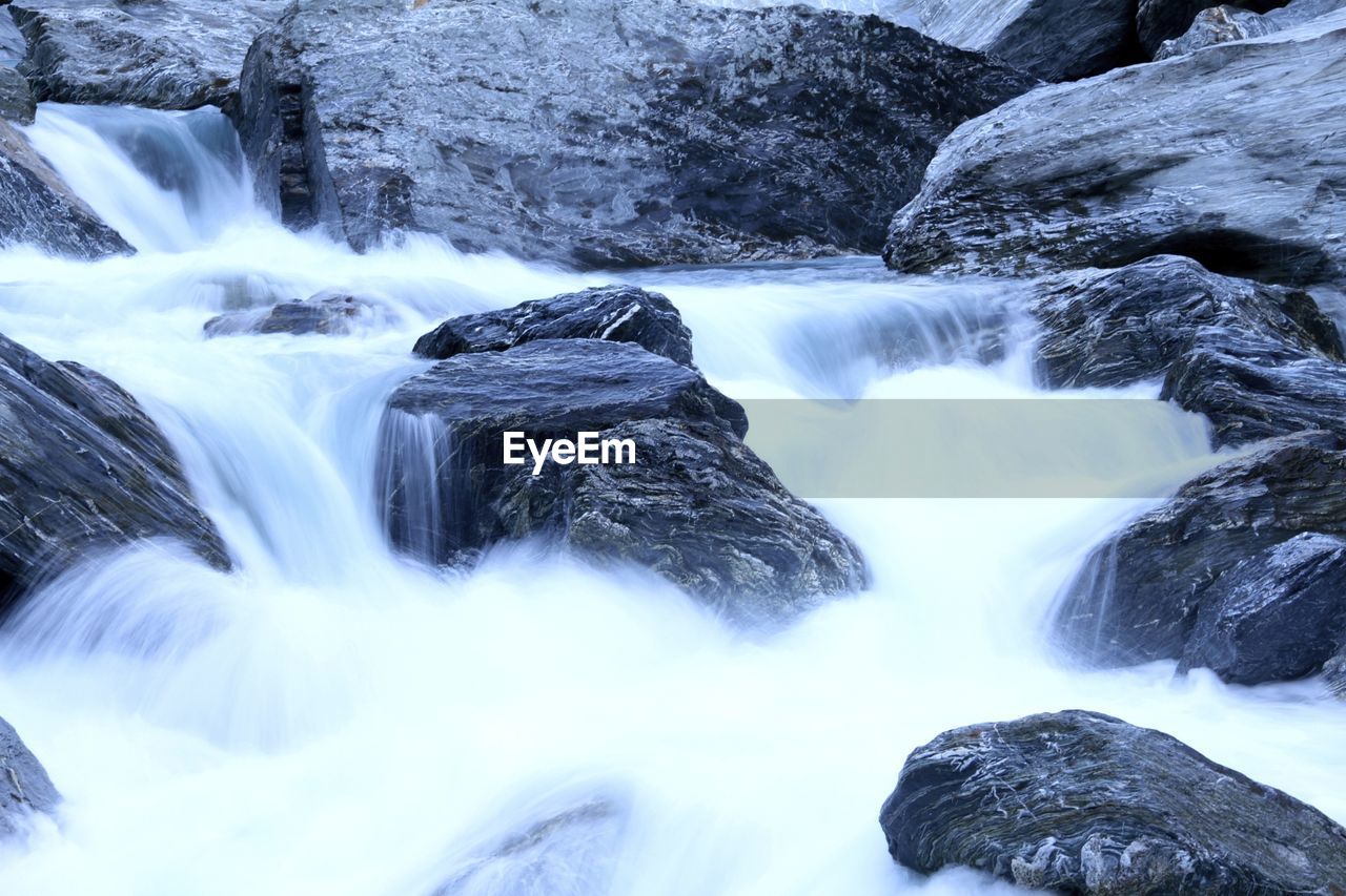 View of waterfall