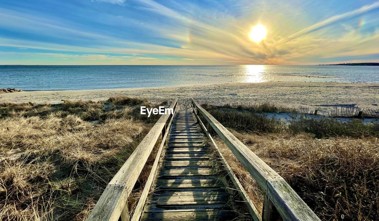 Sunset at chatham, cape cod