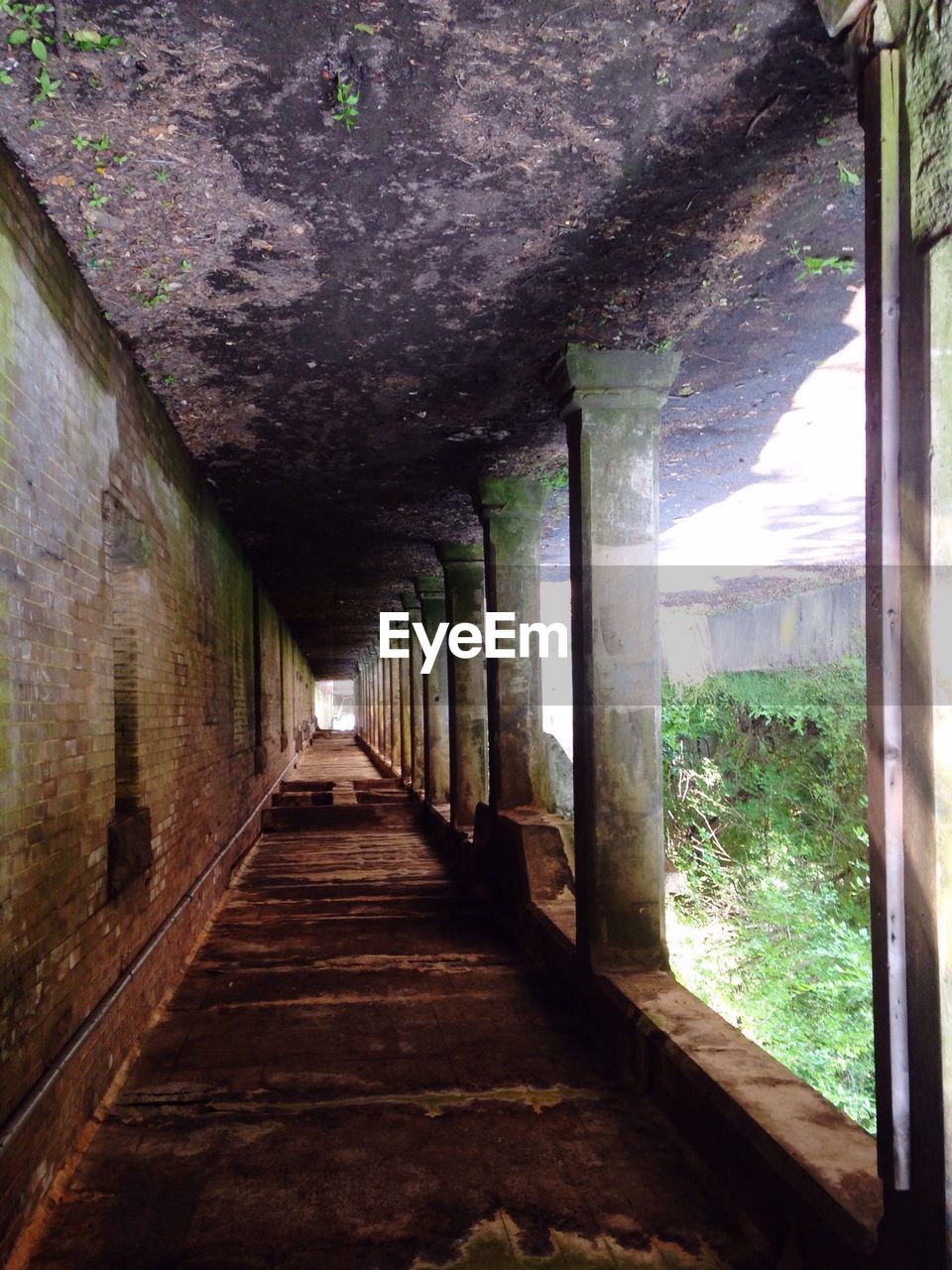 Passageway of historic building