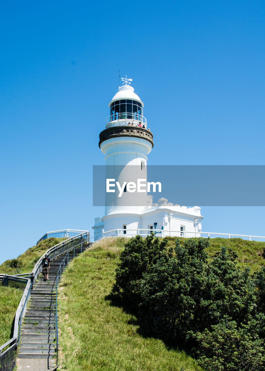 LIGHTHOUSE AGAINST SKY