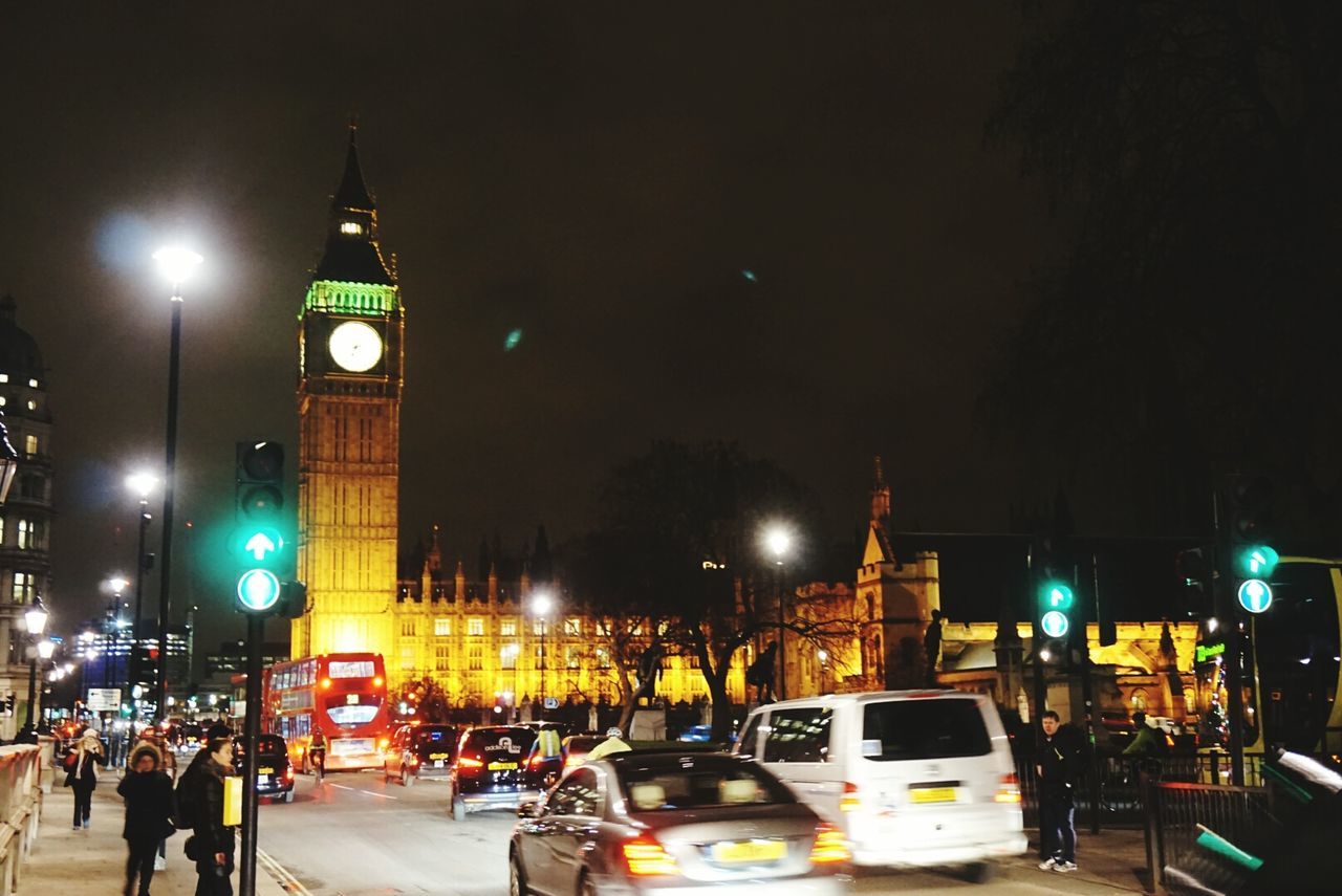 VIEW OF ILLUMINATED STREET LIGHT AT NIGHT