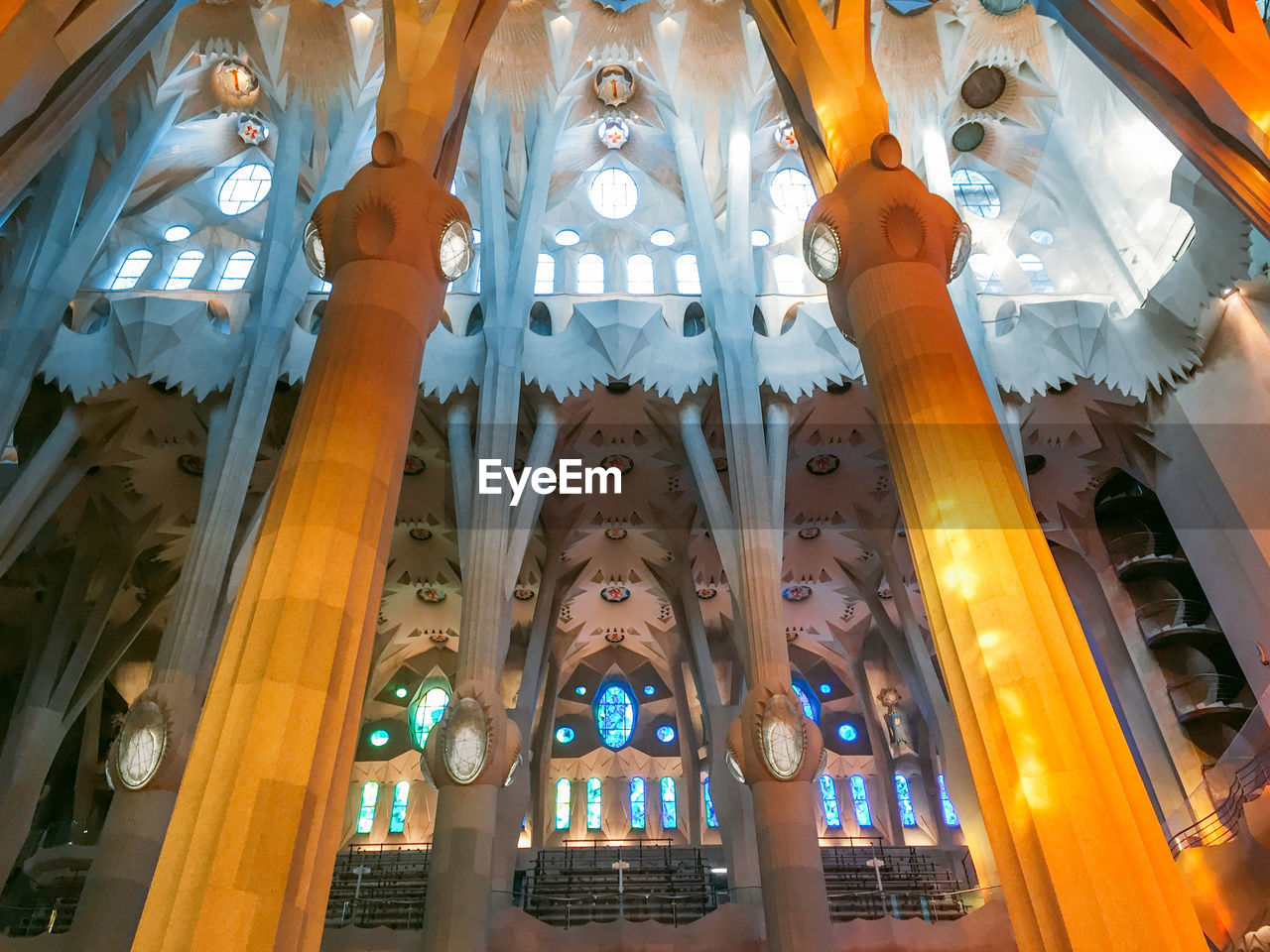 Architectural decoration inside church