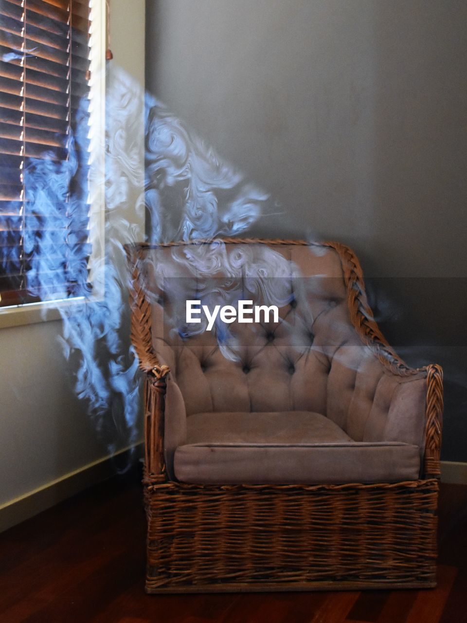 Smoke in a room