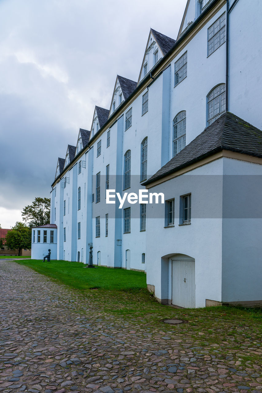 View of gottorf castle in schleswig in germany.