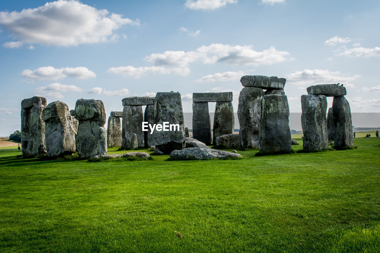 VIEW OF RUINS OF LANDSCAPE