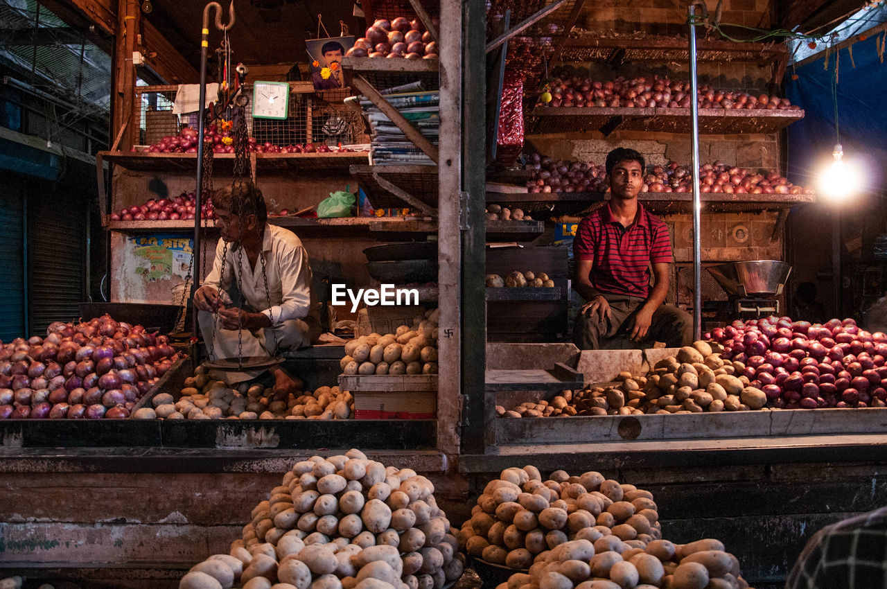 FRUITS FOR SALE IN MARKET