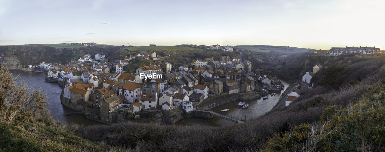 Staithes panorama ii