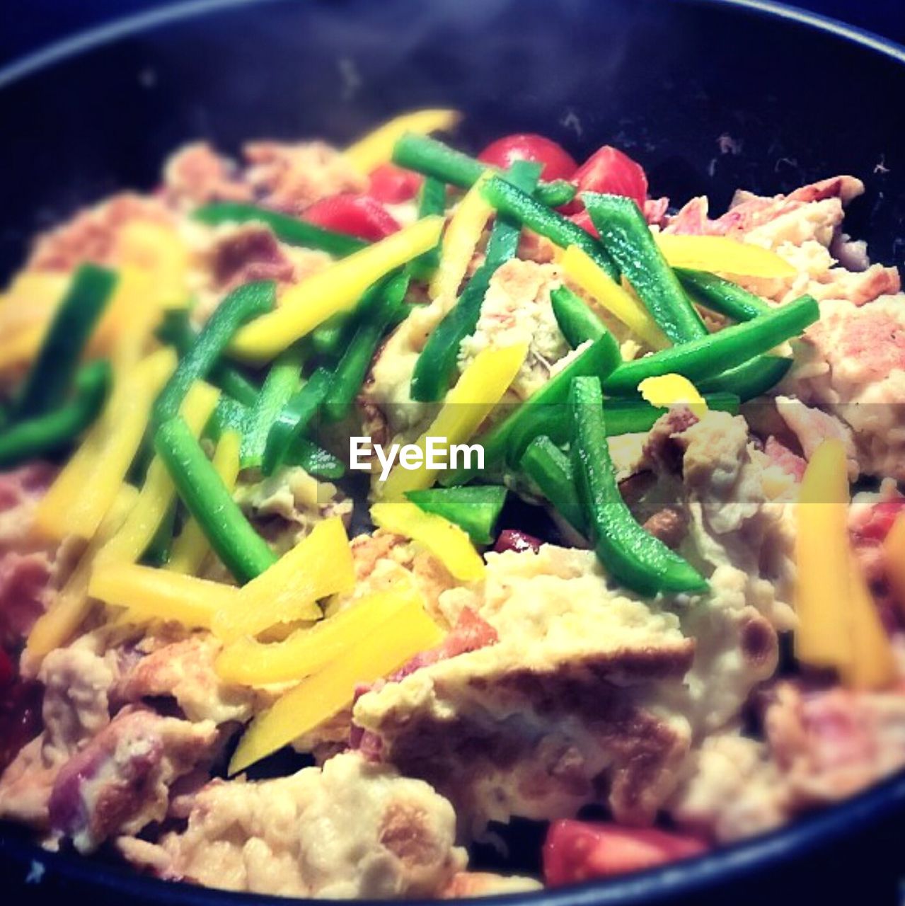 CLOSE-UP OF SERVED FOOD